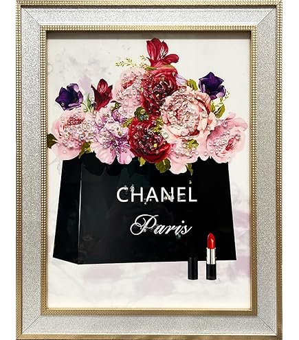 Amazon.co.jp: クリスタルアート おしゃれ 35x45cm 香水 コロン